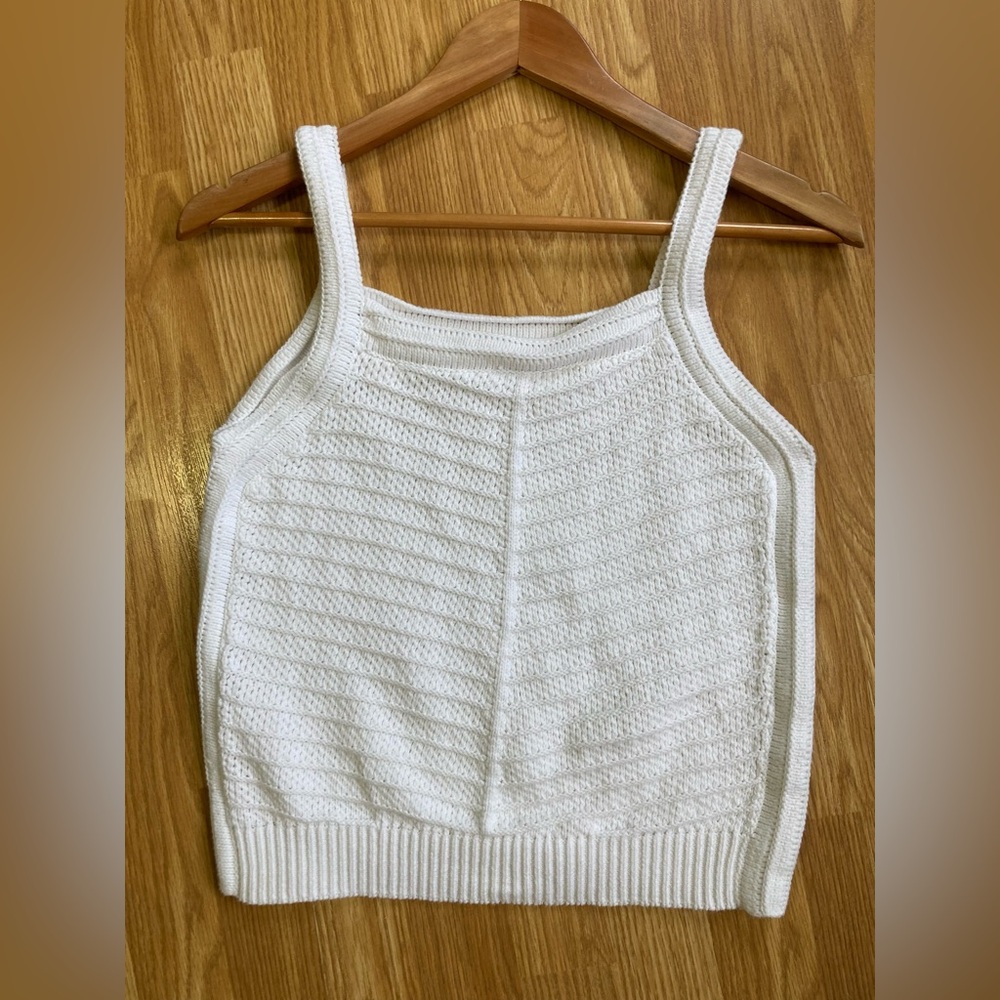 Banana Republic Brienna Cotton Knit Sweater Tank